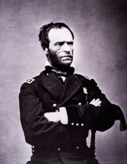 William Tecumseh Sherman (1820-1891), Union General During American Civil War, Portrait by Mathew Brady, 1865