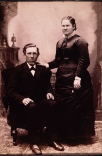 Couple, Formal Portrait, circa 1890