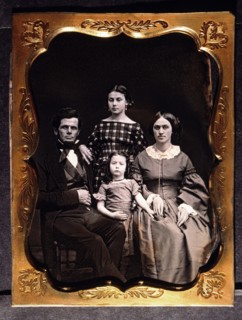 Family Portrait, Daguerreotype, circa 1850's