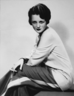Mary Astor Smoking Cigarette, Studio Portrait, 1920's