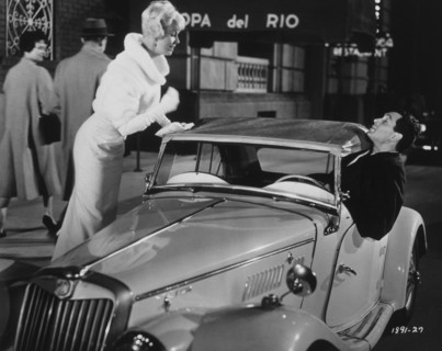 Doris Day and Rock Hudson On-Set of the Film, Pillow Talk, 1959