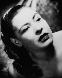 Billie Holiday, Blues and Jazz Singer, Portrait, 1955