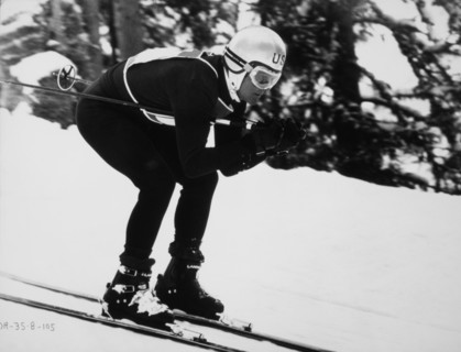 Robert Redford, On-Set of the Film, Downhill Racer, 1969