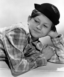 Donald O'Conner on-set of the Film, Sing you Sinners, 1938