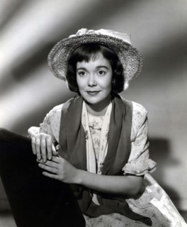 Jane Wyman on-set of the Film, Johnny Belinda, 1948