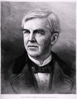 Oliver Wendell Holmes (1809-1894), American Poet and Author, Portrait