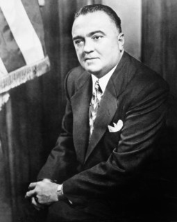 J. Edgar Hoover (1895-1972), FBI Director, Portrait, circa 1950's