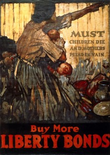 War Poster, "Buy More Liberty Bonds", circa 1917