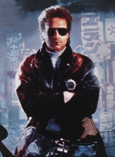 Michael Douglas, On-Set of the Film, "Black Rain", 1989