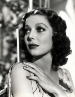 Loretta Young On-set of the Film, "Wife, Doctor and Nurse", 1937