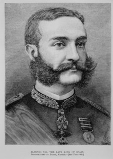 Alfonso XII, King of Spain, Portrait, Harper's Weekly, Illustration, 1885