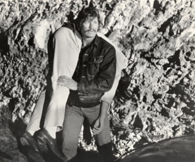 Charles Bronson on-set of the Film, "Cold Sweat", 1970