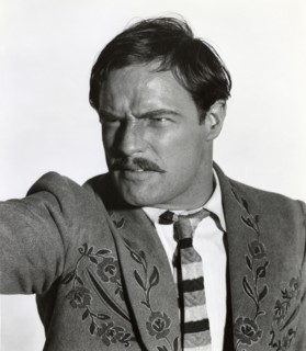Marlon Brando on-set of the Film, "Viva Zapata", 1952