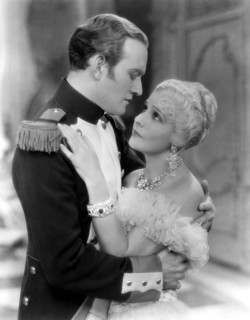 Conrad Nagel and Norma Talmadge on-set of the Film, Du Barry, Woman of Passion, 1930