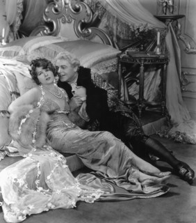 Norma Talmadge and William Farnum on-set of the Film, Du Barry, Woman of Passion, 1930