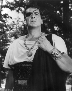 Victor Mature on-set of the Film, Hannibal (aka Annibale), 1959