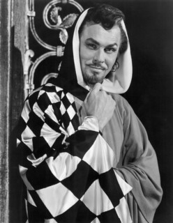 Howard Keel on-set of the Film, Kiss Me Kate, 1953