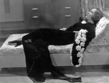 Gloria Swanson on-set of the Film, What a Widow!, 1930