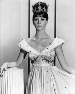 Lesley Ann Warren on-set of the TV Movie, Cinderella, 1965