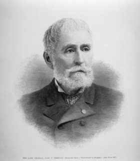 John C. Fremont, Portrait, Harper's Weekly, 1890