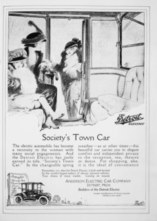 Advertisement for Detroit Electric Automobile, Anderson Electric Car Company, 1914