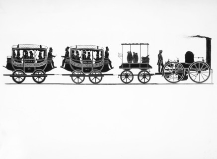 DeWitt Clinton, Third Locomotive Train Built in USA for Actual Service on Railroad, Albany to Schenectady, New York, 1831