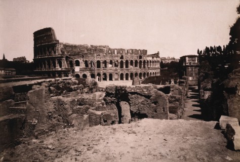 Colosseum, Rome, Italy, circa 1880