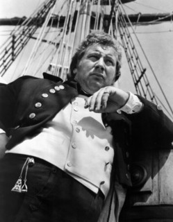 Peter Ustinov, on-set of the Film, "Billy Budd" also directed by Peter Ustinov, 1962