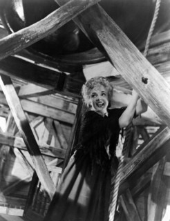Micheline Presle, on-set of the Film, "Boule de Suif" directed by Christian-Jaque, 1945