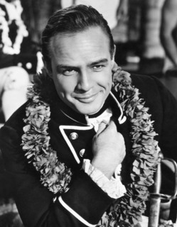 Marlon Brando, on-set of the Film, "Mutiny on the Bounty" directed by Lewis Milestone, 1962