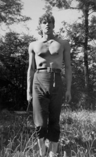 Charlton Heston, on-set of the Film, "Peer Gynt" directed by David Bradley, 1941