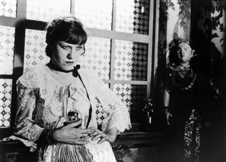 Lotte Lenya, on-set of the Film, "The Threepenny Opera (Die Dreigroschenoper)" Directed by  G. W. Pabst, 1931