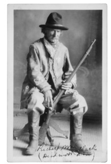 Richard W. Clarke, Frontiersman, Scout and Pony Express Rider, as Deadwood Dick, Portrait