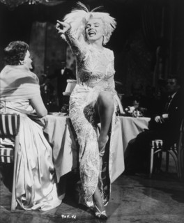 Marilyn Monroe, on-set of the Film, "There's No Business Like Show Business", 1954, TM and Copyright (c) 20th Century-Fox Film Corp. All Rights Reserved