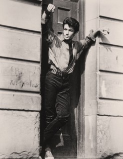 George Chakiris, on-set of the Film, "West Side Story", 1961
