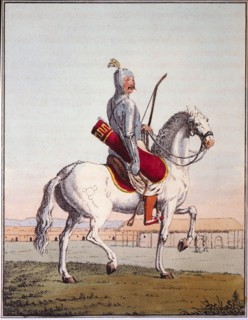 circassian Nobleman on Horseback, from Travels Through the Southern Provinces of the Russian Empire in the Years 1793 & 1794