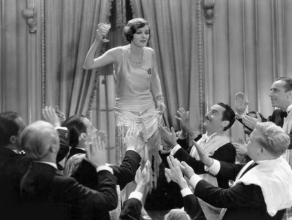 Corrine Griffith, on-set of the Film, "Lilies of the Field", 1930