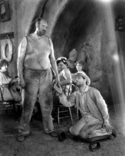 Lon Chaney, on-set of the Film, "West of Zanzibar", 1929