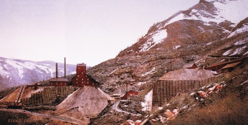 Aspen Silver Mines, Aspen, Colorado, USA, circa 1900
