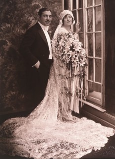 Wedding Couple, Portrait, New York, USA, circa 1930