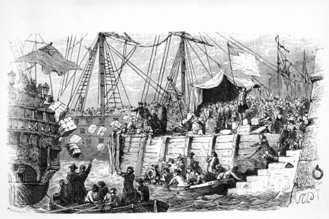 Boston Tea Party, 1773