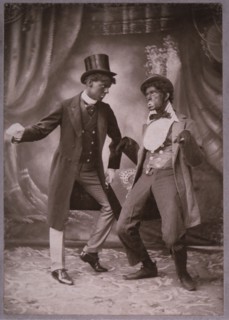 Sheridan and Flannagan, Minstrel Team, circa 1900