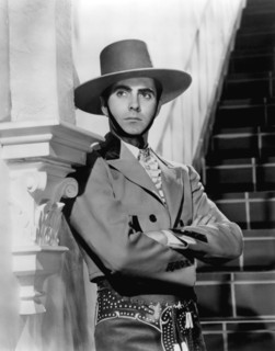 Tyrone Power, on-set of the Film, "Blood and Sand", 20th Century Fox, 1941