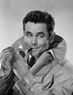 Glenn Ford, Publicity Portrait, on-set of the Film, "Gallant Journey", 1946