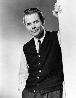 Glenn Ford, Publicity Portrait, on-set of the Film, "Interrupted Melody", 1955