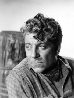 Jean Gabin, on-set of the Film, "Moontide", 20th Century Fox, 1942