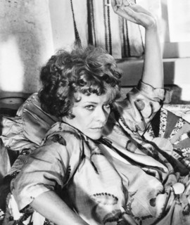 Janet Suzman, on-set of the Film, "Priest of Love", Filmways Pictures, 1981