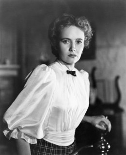 Teresa Wright, on-set of the Film, "Pursued",1947