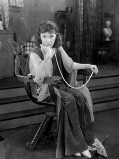 Evelyn Nesbit, Portrait, on-set of the Silent Film, "The Woman Who Gave", 20th Century Fox, 1918