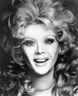 Monique van Vooren, Belgian Actress, Portrait, Close-Up, circa early 1970's